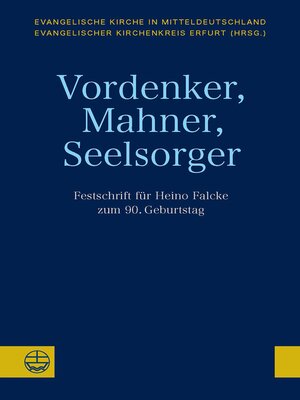 cover image of Vordenker, Mahner, Seelsorger